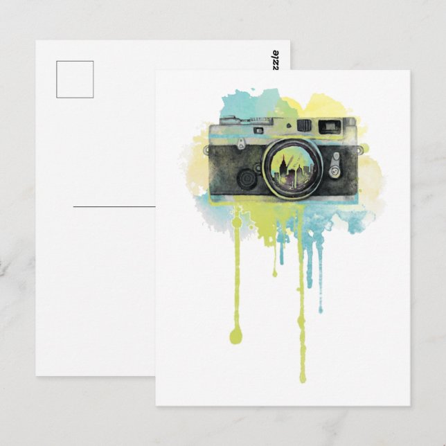 Photography Camara Lover Vintage Photographer Idea Postcard (Front/Back)