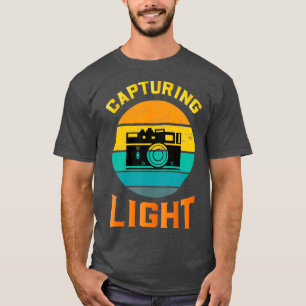 Photography Camera Capturing Light Photographer T-Shirt