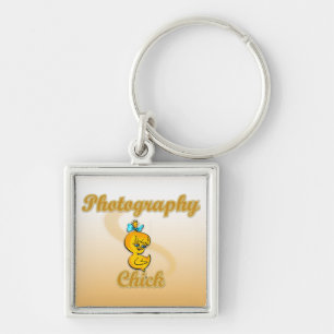 Photography Chick Key Ring