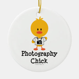 Photography Chick Ornament