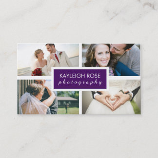 Photography Collage Business Card
