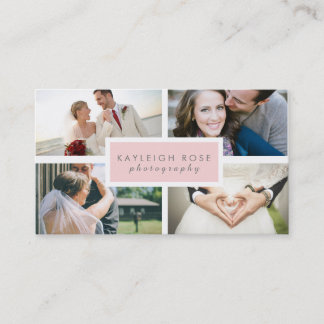 Photography Collage Business Card