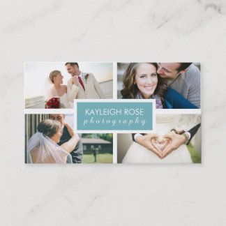 Photography Collage Business Card