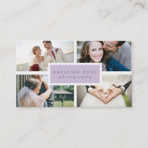 Photography Collage Business Card