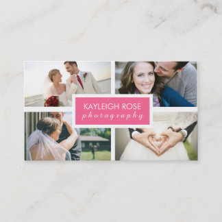 Photography Collage Business Card