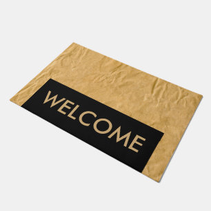 Photography - Crinkly Wrapping Paper + your ideas Doormat