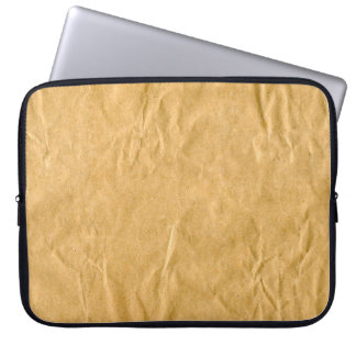 Photography - Crinkly Wrapping Paper + your ideas Laptop Sleeve