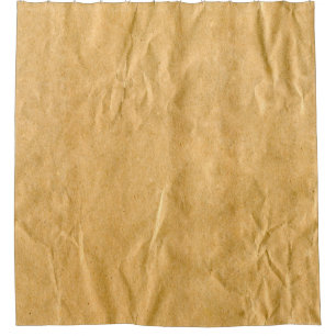 Photography - Crinkly Wrapping Paper + your ideas Shower Curtain