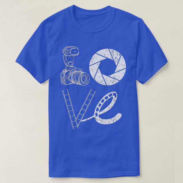 Photography Day Gift Camera Photographer (2) T-Shirt (Design Front)