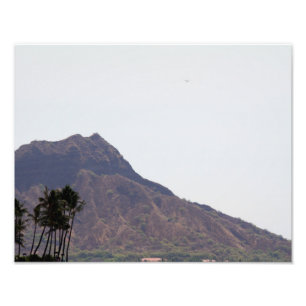 Photography Diamond Head Hawaii Photo Print