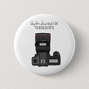 Photography DSLR 6 Cm Round Badge
