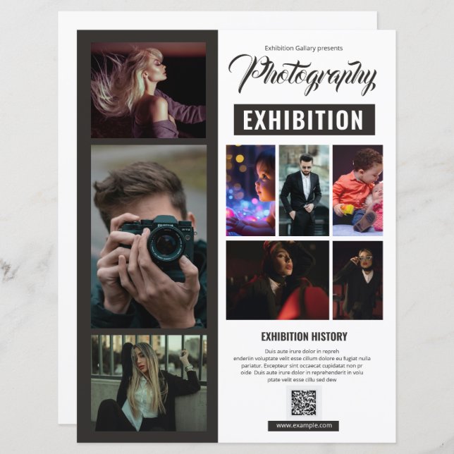 Photography Exhibition Flyer Template (Front/Back)
