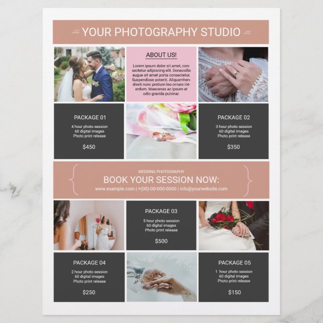 Photography Flyer Template (Front)