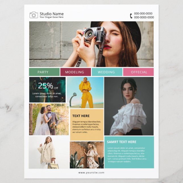 Photography Flyer Template (Front)