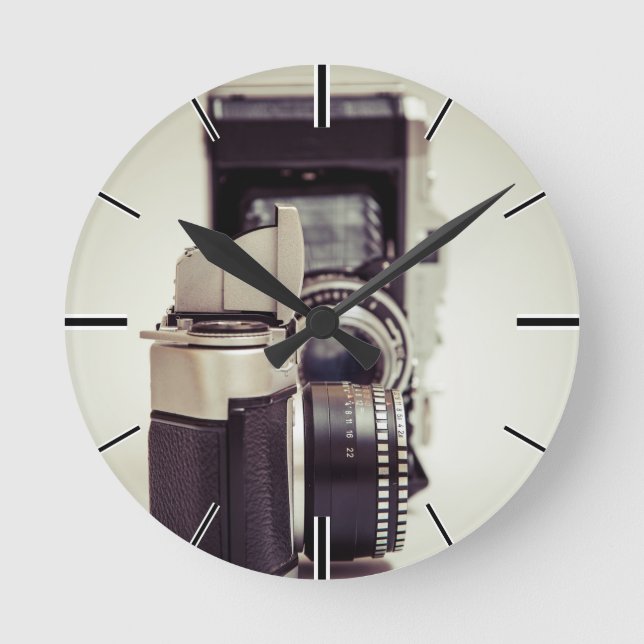 Photography - Fotografie Round Clock (Front)