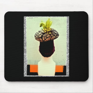 Photography Hat Hairstyle Strange Mask From The Fr Mouse Pad