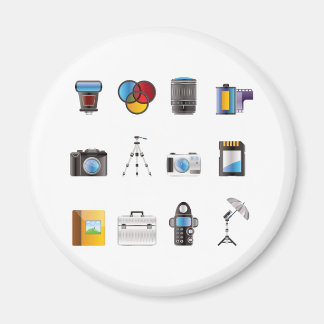 Photography Icon Magnet