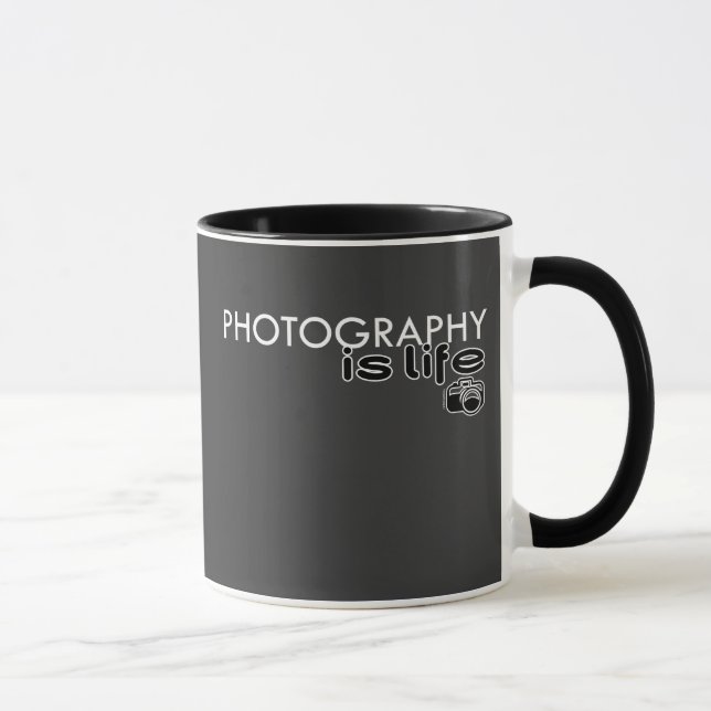 Photography Is Life Mug (Right)