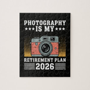 Photography Is My Retirement Plan 2026 Jigsaw Puzzle