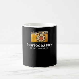 Photography Is My Therapy Coffee Mug