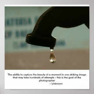 Photography is... poster