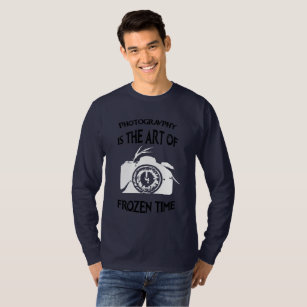 Photography is the art of frozen time T-Shirt