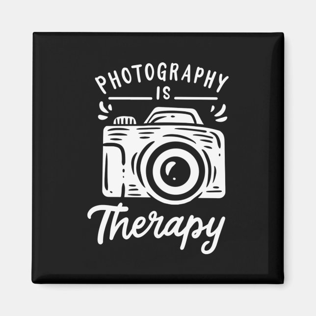 Photography Is Therapy Magnet (Front)