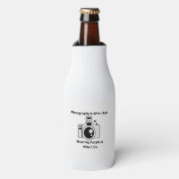 Photography is Who I Am Bottle Cooler