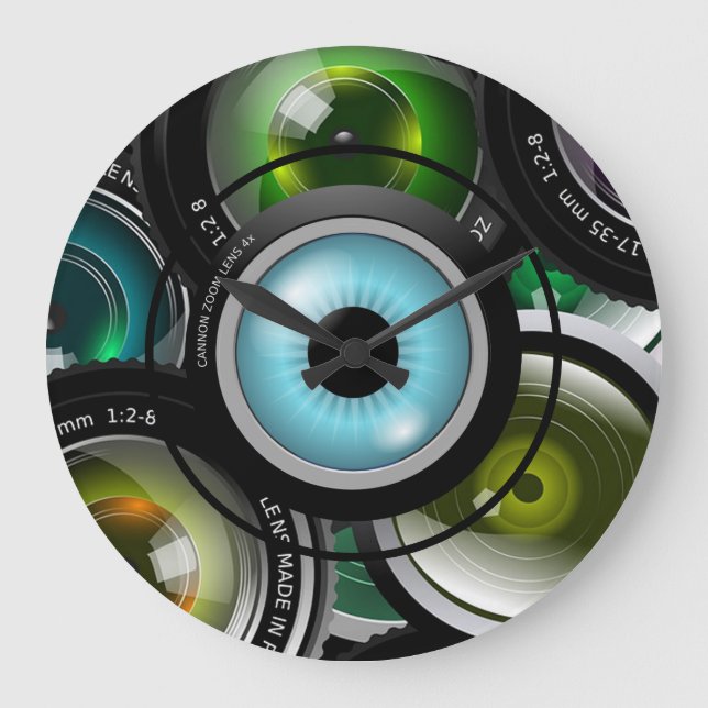 Photography Large Clock (Front)