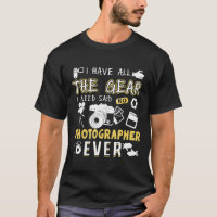 Photography Lover Gift Tee Shirt Funny Camera Phot