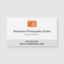Photography Magnetic Business Card