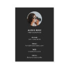 Photography Modern Minimalist Stylish Black Photo