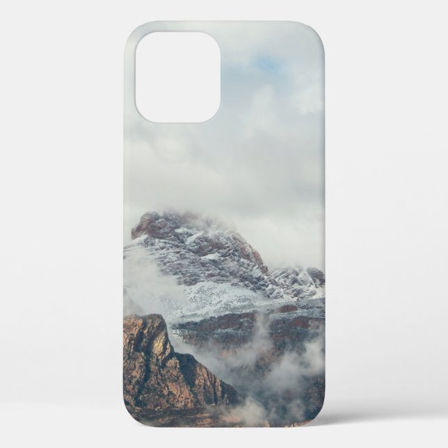 PHOTOGRAPHY OF MOUNTAIN RANGE DURING DAYTIME Case-Mate iPhone CASE (Back)