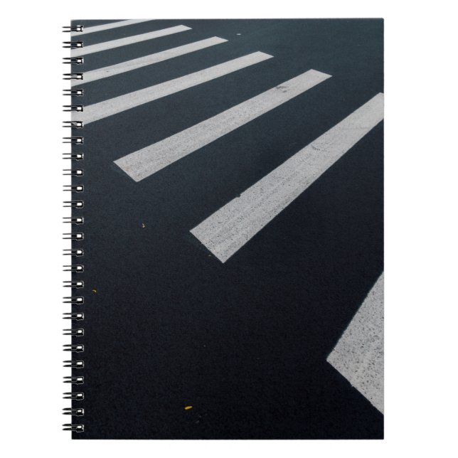 Photography of pedestrian lane notebook (Front)