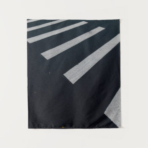 Photography of pedestrian lane tapestry