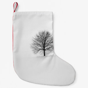 PHOTOGRAPHY OF TREE SMALL CHRISTMAS STOCKING