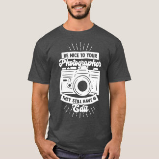 Photography Photo Shooting Photographer Gift T-Shirt
