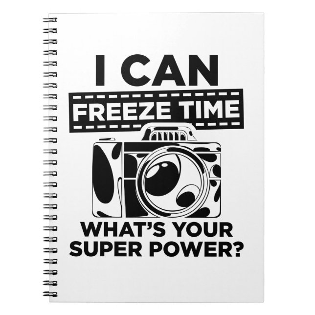 Photography | Photographer Camera Photographer Notebook (Front)