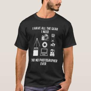 Photography   Photographer Camera T-Shirt