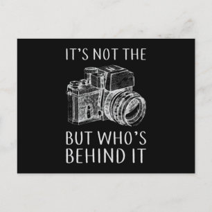 Photography Photographer Lens Camera Funny Gift Postcard