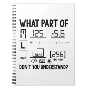 Photography   Photographer photographe, gifts Notebook