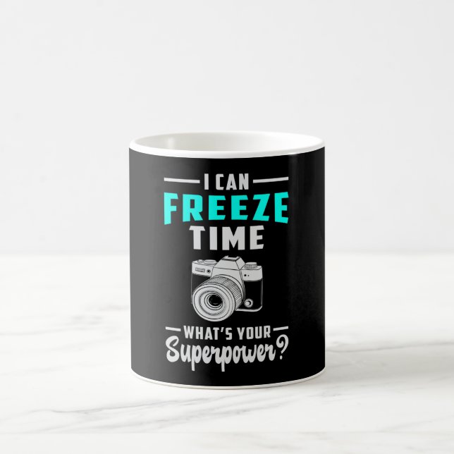 Photography Photographer Superpower Funny Gift Coffee Mug (Center)