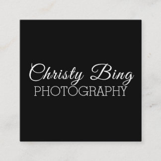 Photography Print Release Square Business Card