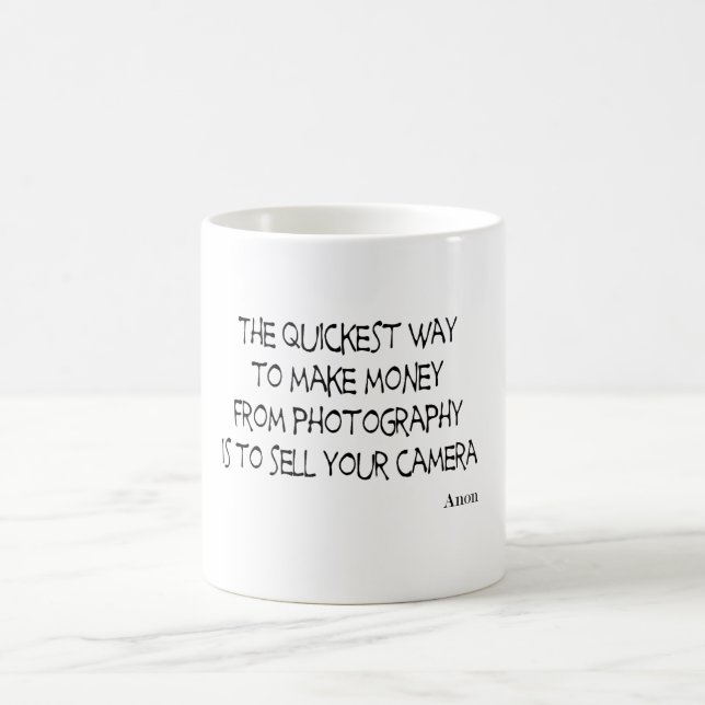 Photography quotes mug (Center)