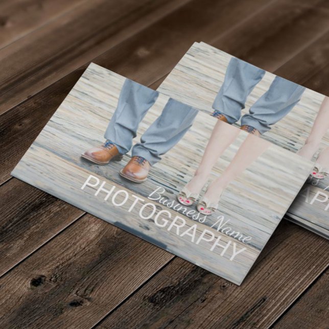 Photography Studio Professional Event Photographer Business Card (Creator Uploaded)