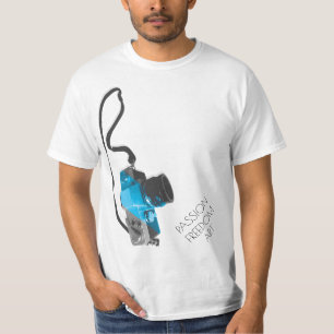 Photography T-shirt w\ retro photo camera design