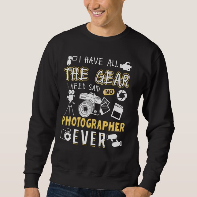 Photography   Tee  Funny Camera Photographer (Front)