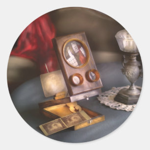 Photography - The Stereo Opticon Classic Round Sticker