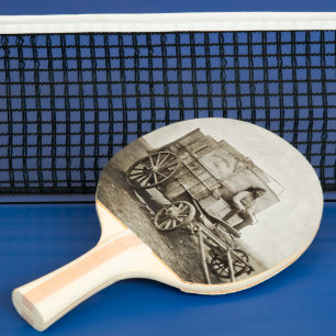 Photography Wagon of Roger Fenton Photo Realism Ping Pong Paddle