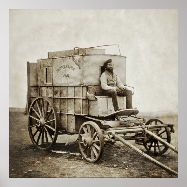 Photography Wagon of Roger Fenton Photo Realism Poster (Front)